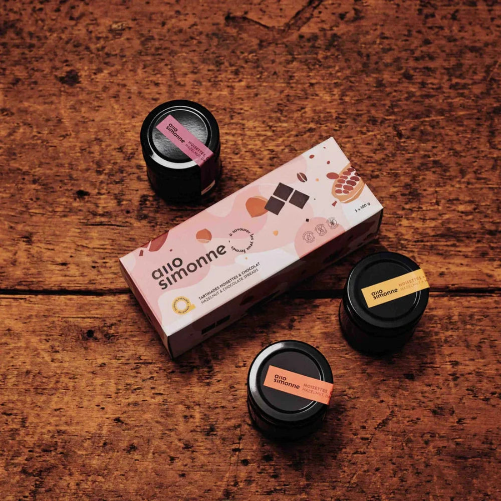 Boite découverte Trio Rose - Allo Simonne - Tartinade - - La Guilde Culinaire