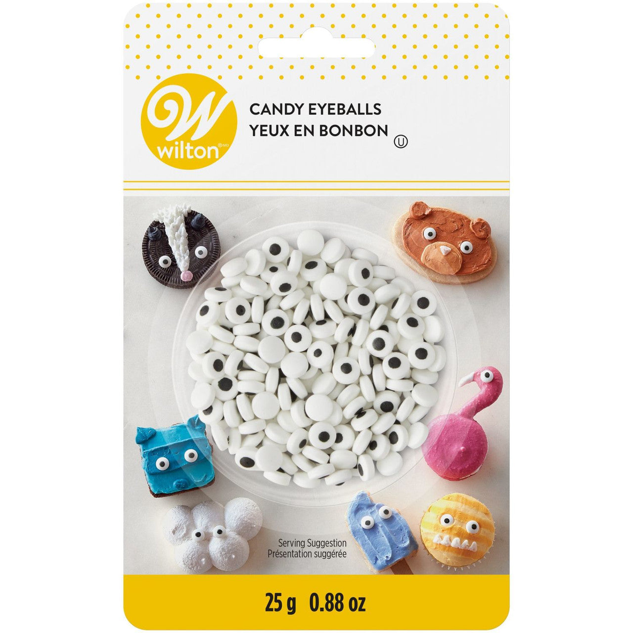 Bonbons décoratifs en forme d'yeux, 25 g - Wilton - Bonbons - - La Guilde Culinaire