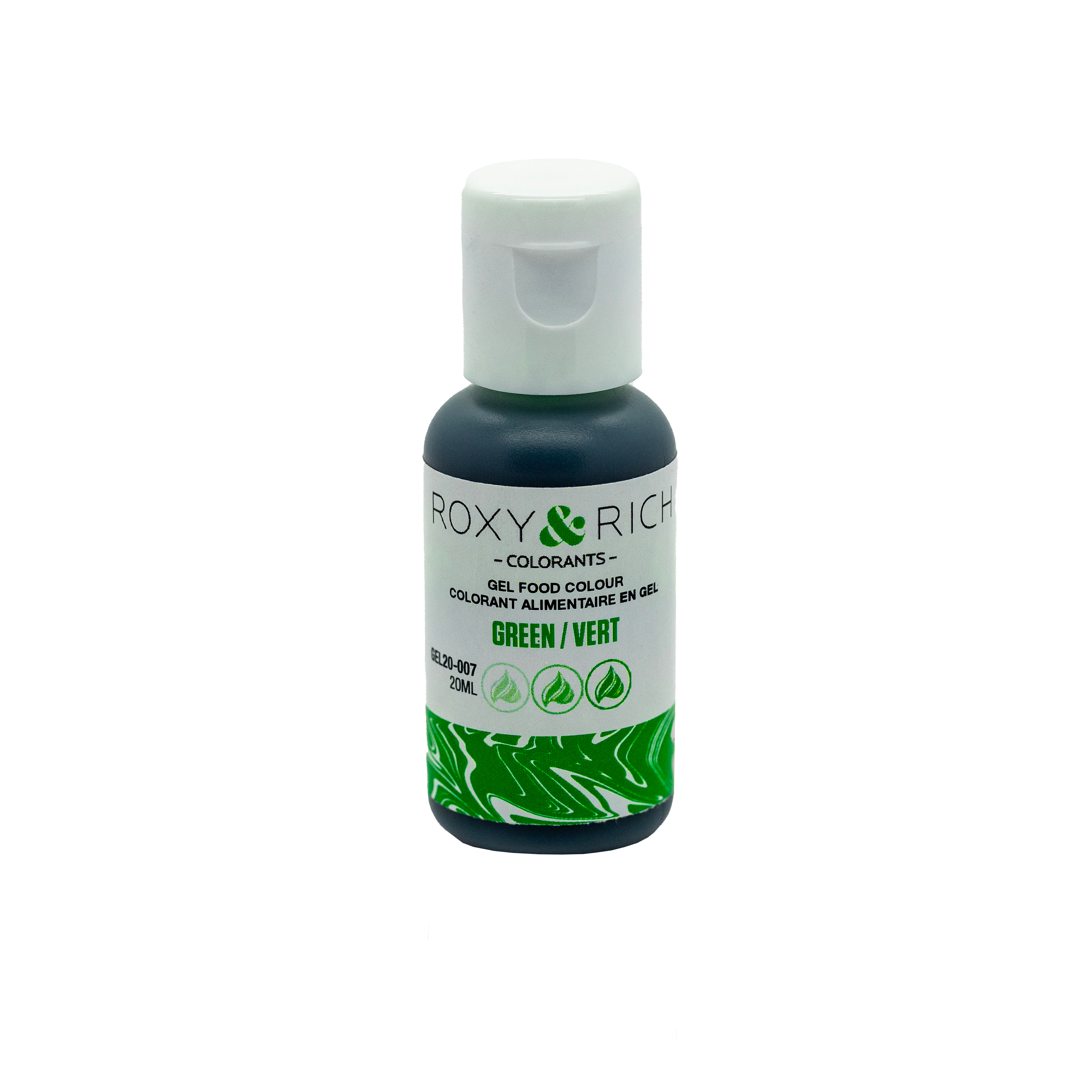 Gel colorant - Vert (20ml) - Roxy & Rich - Colorant alimentaire - - La Guilde Culinaire