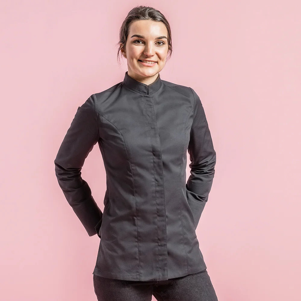 Veste de cuisine Genova - Clement Design - Veste cuisine femme - - La Guilde Culinaire