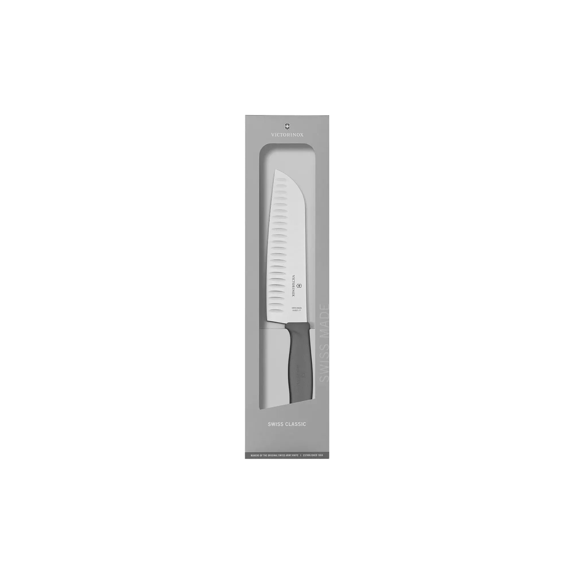Wood Couteau Santoku manche en bois 17cm-7'' - Victorinox - Couteau Japonais - - La Guilde Culinaire