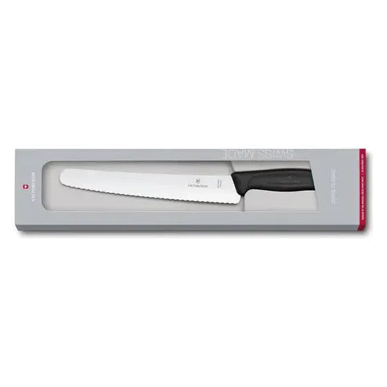 Swiss Classic Couteau à pain et à pâtisserie 22cm-8.7'' - Victorinox - Couteau à pain - - La Guilde Culinaire