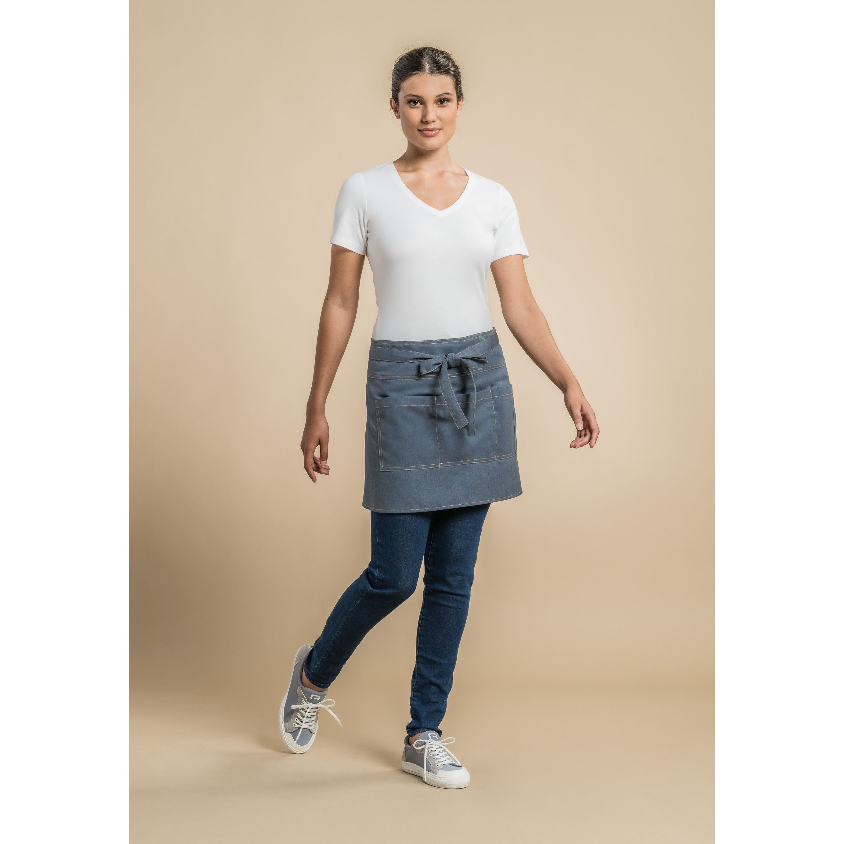 Tablier de service Wasabi - Clement Design - Tablier service - - La Guilde Culinaire