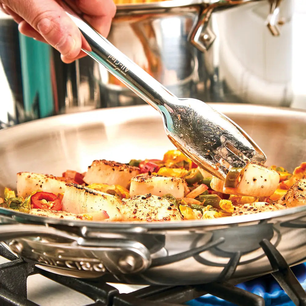 Ensemble de 6 Ustensiles de Cuisson et de Service - All-Clad - Pot à ustensile - - La Guilde Culinaire