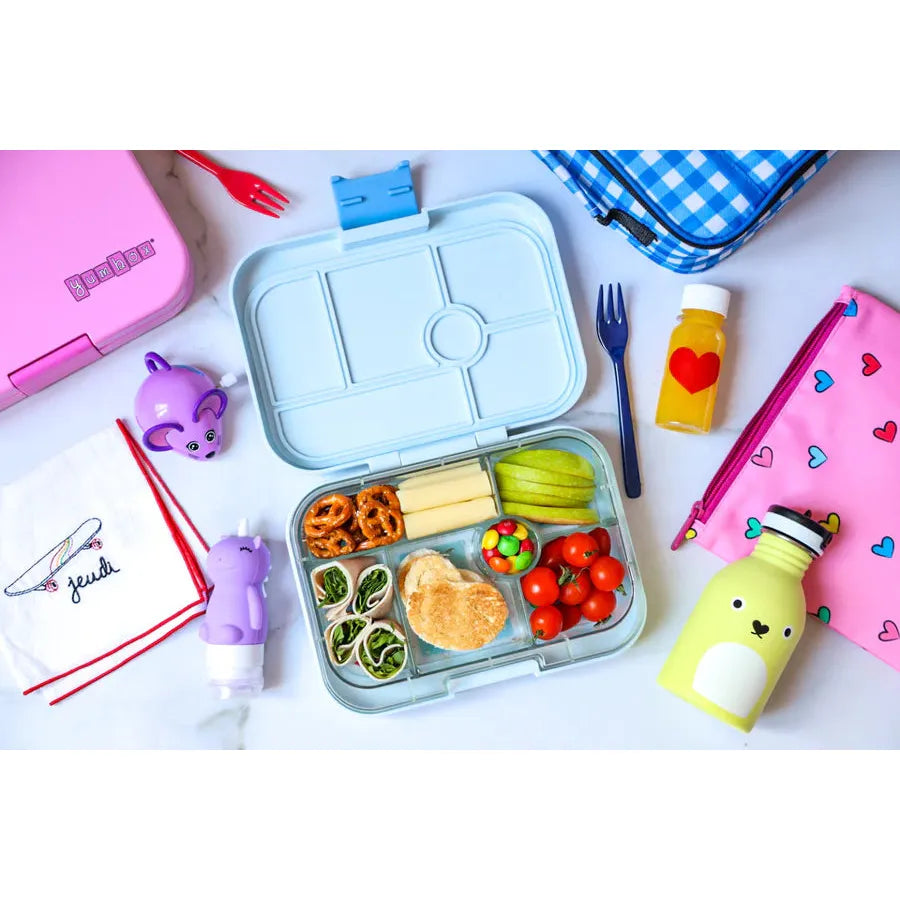 Yumbox Bento – Original – Hazy Gray - Paris (6 compartiments) - Yumbox - Boîte à repas - - La Guilde Culinaire