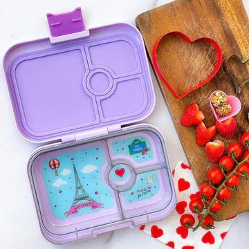 Yumbox Bento – Panino – Lulu Purple - Paris Je t'aime (4 compartiments) - Yumbox - Boîte à repas - - La Guilde Culinaire