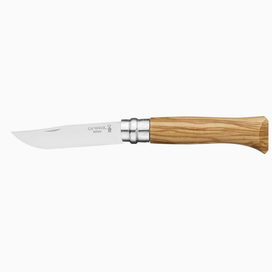 Opinel - N°08 Olivier + étui - Opinel - Couteau de poche - - La Guilde Culinaire