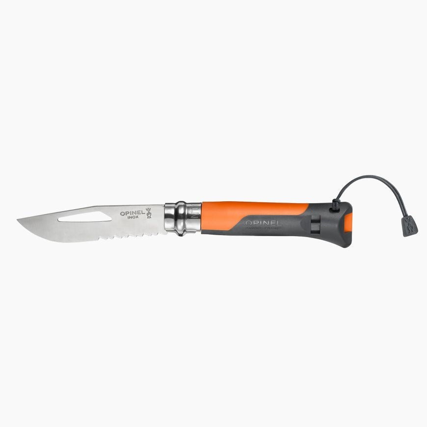 Opinel - N°08 Outdoor Terre/Orange - Opinel - Couteau de poche - - La Guilde Culinaire