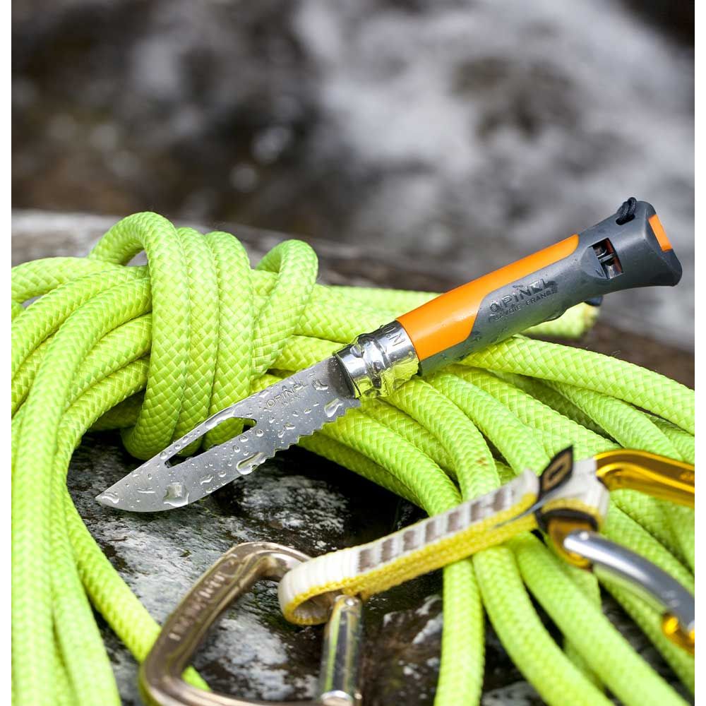 Opinel - N°08 Outdoor Terre/Orange - Opinel - Couteau de poche - - La Guilde Culinaire