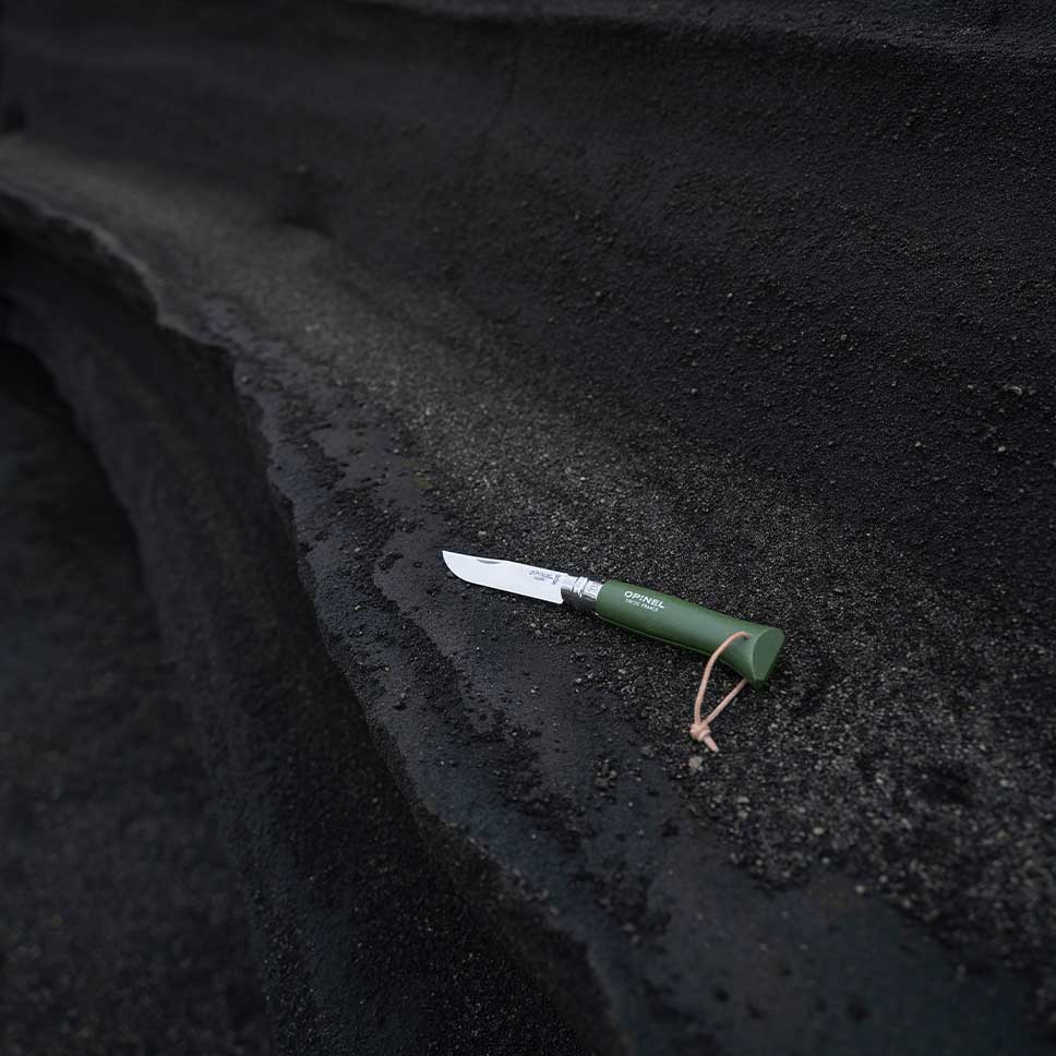 Opinel - N°08 Baroudeur Kaki - Opinel - Couteau de poche - - La Guilde Culinaire