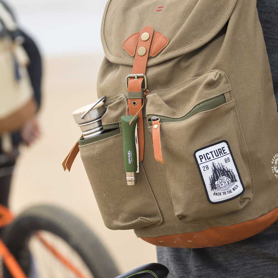 Opinel - N°08 Baroudeur Kaki - Opinel - Couteau de poche - - La Guilde Culinaire