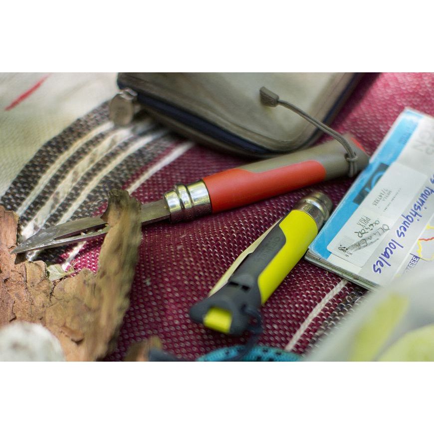 Opinel - N°08 Outdoor Terre/Rouge - Opinel - Couteau de poche - - La Guilde Culinaire