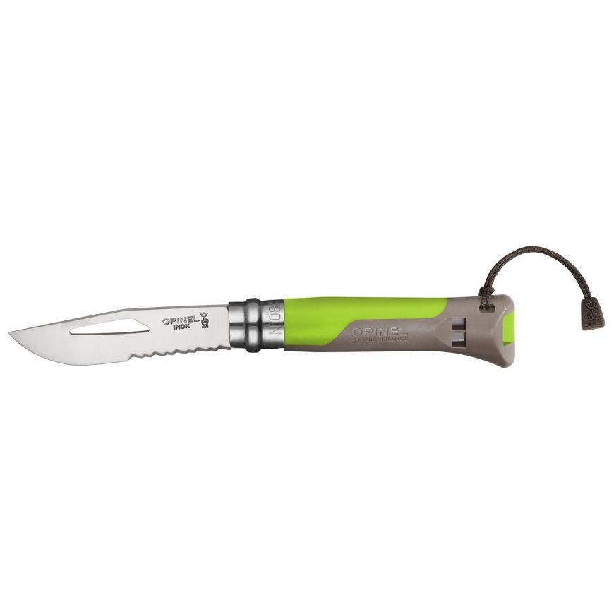 Opinel - N°08 Outdoor Terre/Vert - Opinel - Couteau de poche - - La Guilde Culinaire