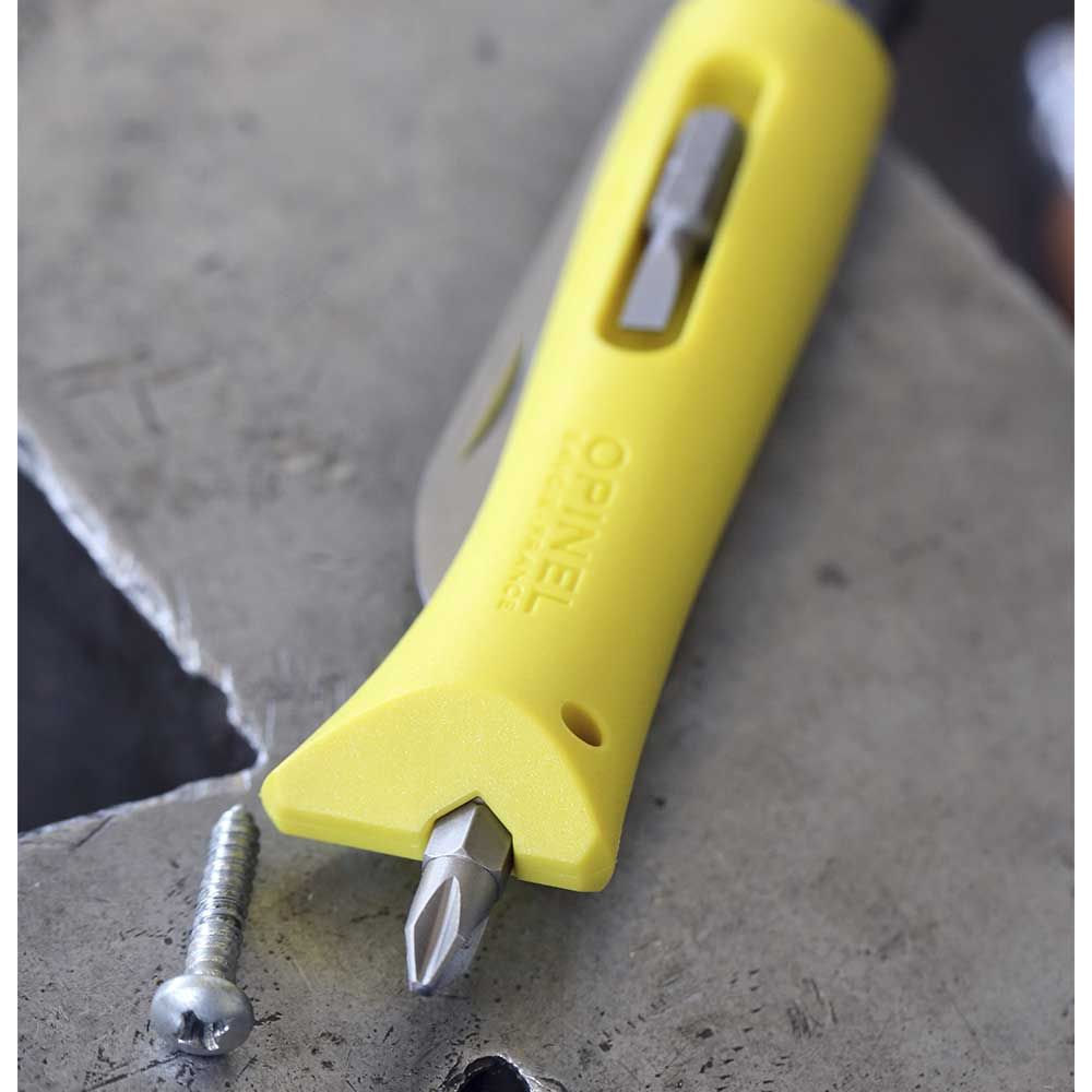 Opinel - N°09 Bricolage Jaune - Opinel - Couteau de poche - - La Guilde Culinaire