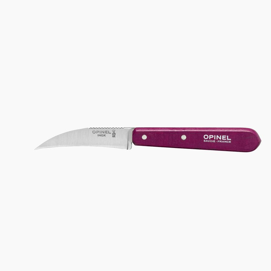 Opinel - Couteau à légumes N°114 Aubergine - Opinel - Couteau à légumes - 001924 - La Guilde Culinaire