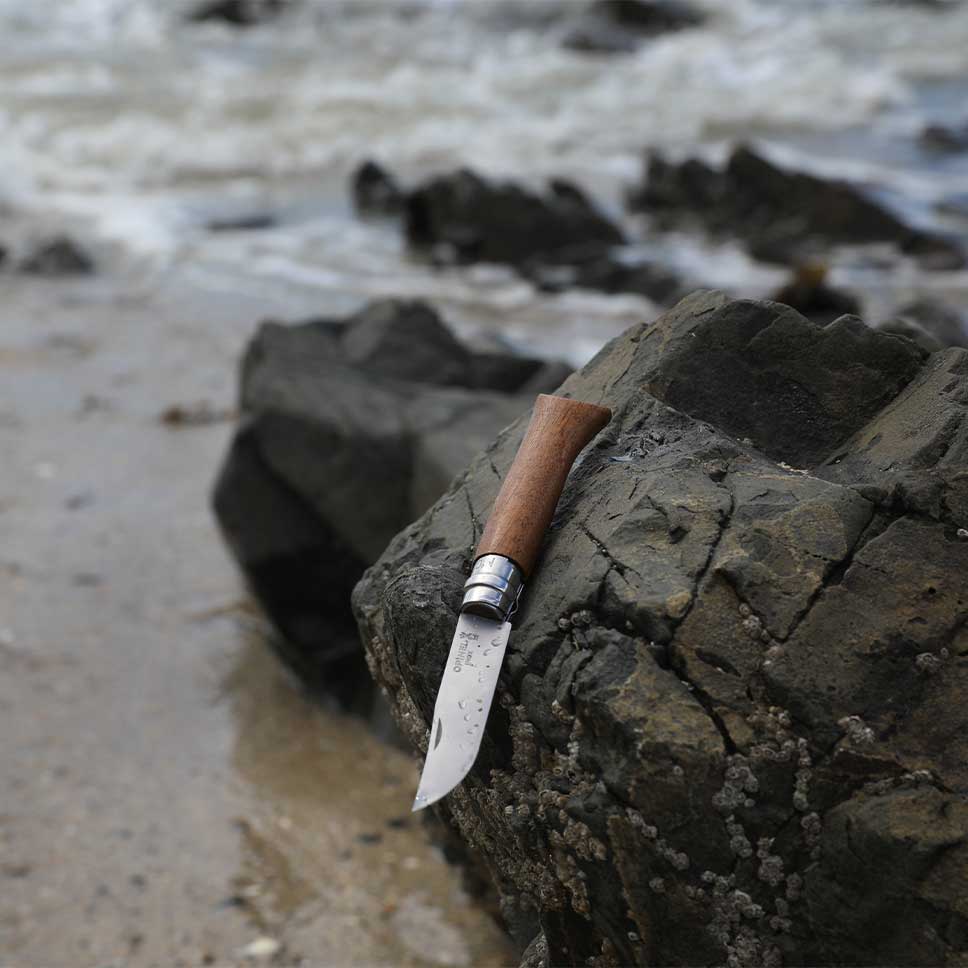 Opinel - N°08 Noyer - Opinel - Couteau de poche - - La Guilde Culinaire