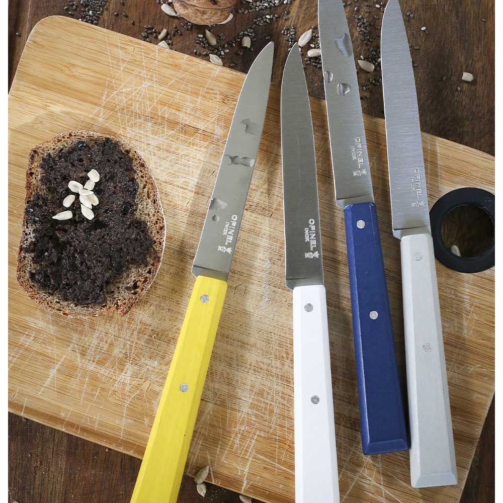 Opinel - Coffret de 4 couteaux Bon Appétit Céleste N°125 - Opinel - Couteau de table - - La Guilde Culinaire