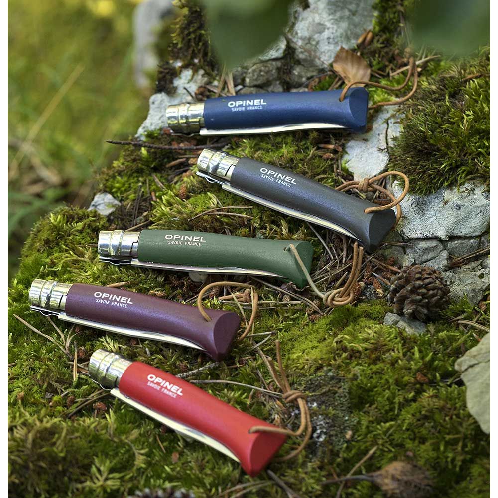 Opinel - N°08 Baroudeur Noir Brun - Opinel - Couteau de poche - - La Guilde Culinaire