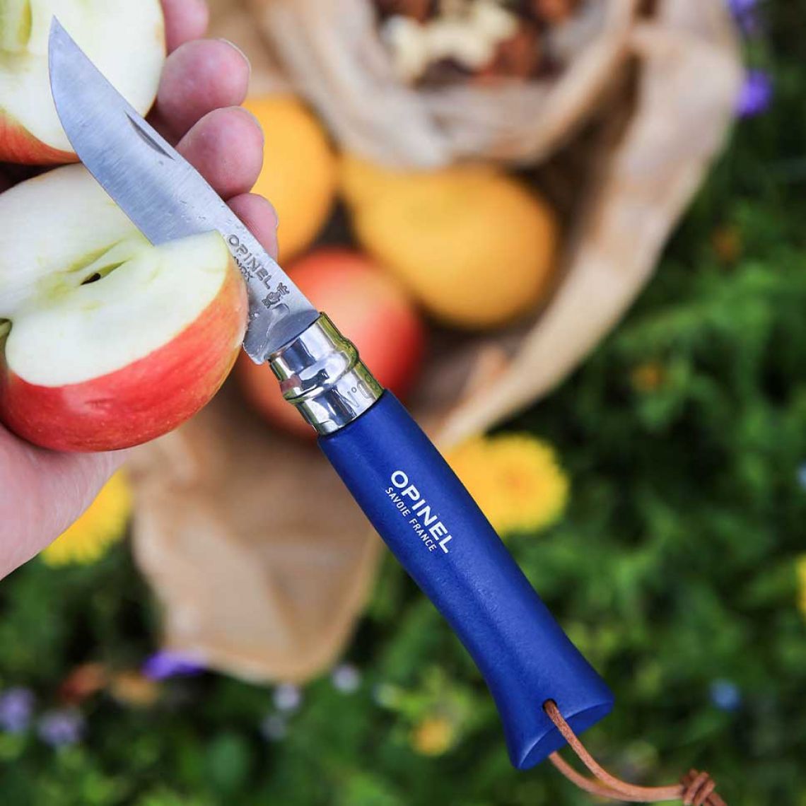 Opinel - N°08 Baroudeur Bleu Foncé - Opinel - Couteau de poche - - La Guilde Culinaire