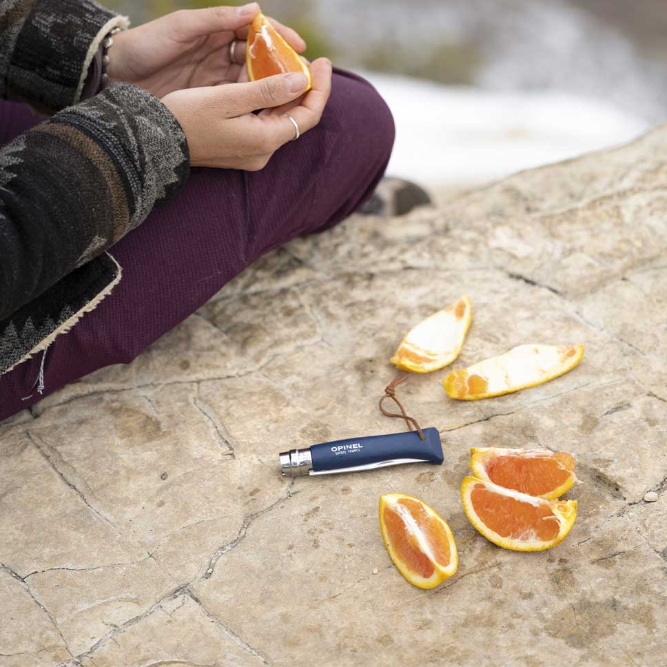 Opinel - N°08 Baroudeur Bleu Foncé - Opinel - Couteau de poche - - La Guilde Culinaire