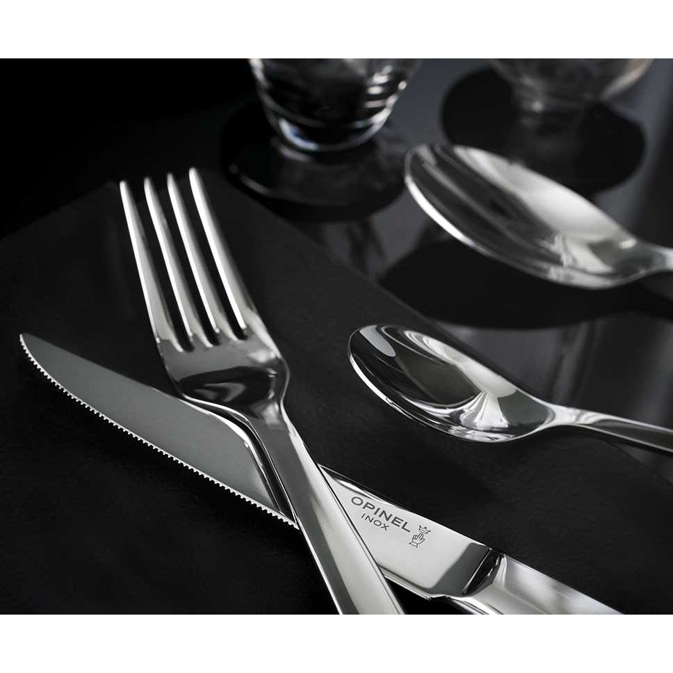 Ménagère de couverts de table Perpétue 16pcs ! - Opinel - Couteau de table - - La Guilde Culinaire