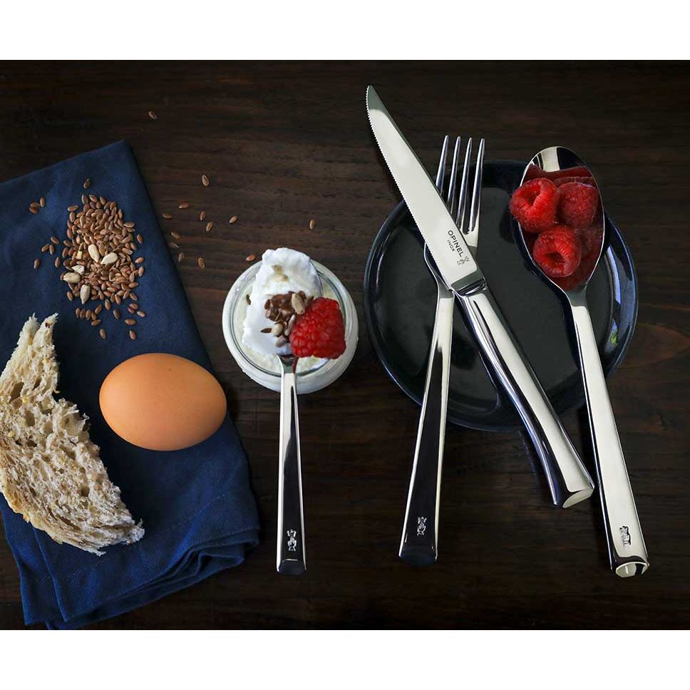Ménagère de couverts de table Perpétue 16pcs ! - Opinel - Couteau de table - - La Guilde Culinaire