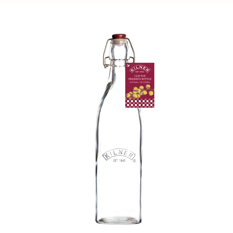 Bouteille de conservation à clip - 550ml - Kilner - Bouteille - - La Guilde Culinaire