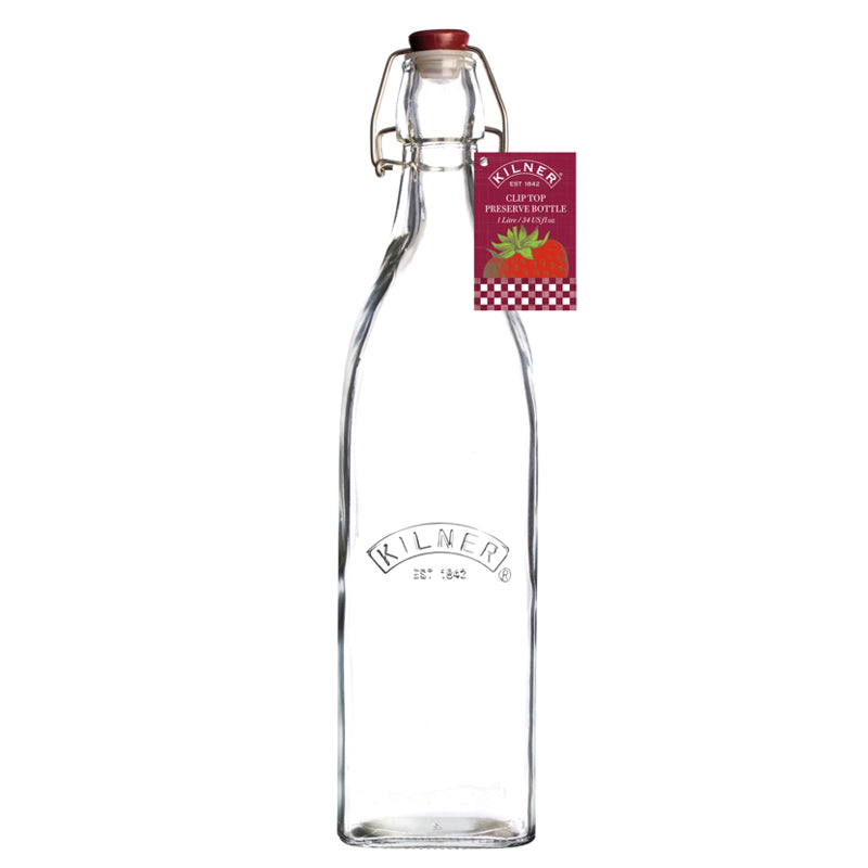 Bouteille de conservation à clip - 1L - Kilner - Bouteille - - La Guilde Culinaire