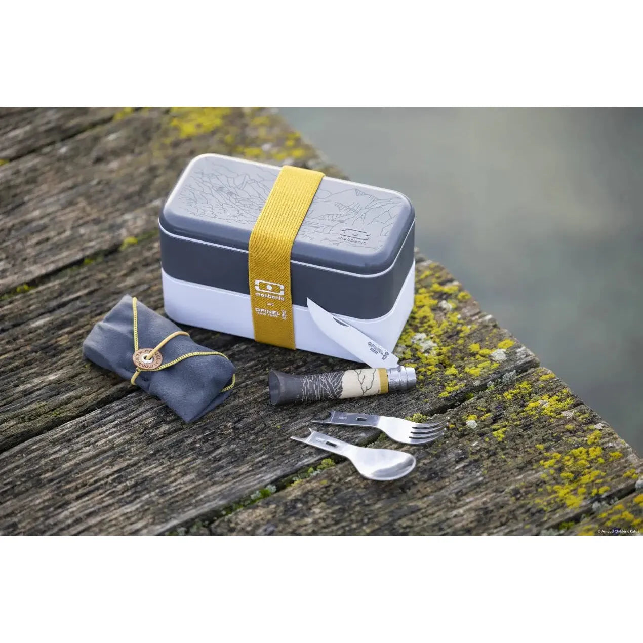 Opinel & monbento : Kit repas nomade - Opinel - Boîte à repas - - La Guilde Culinaire