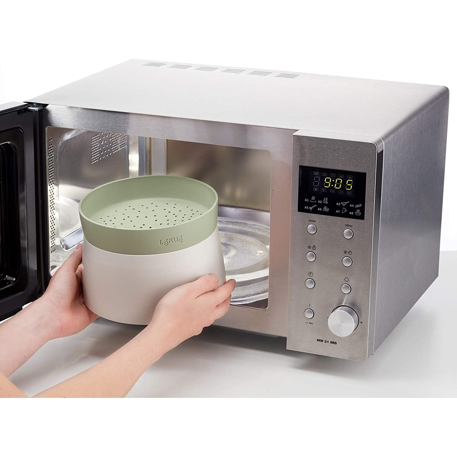 Cuiseur à riz et quinoa pour micro-onde - Lékué - Cuiseur à riz - - La Guilde Culinaire