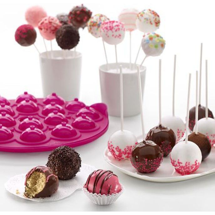 Moule à cake pops - Lékué - Moule à gâteaux - - La Guilde Culinaire
