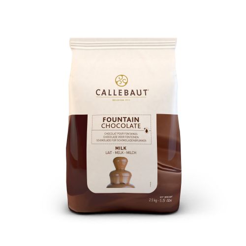 Chocolat au lait pour fontaines    - Callebaut - Chocolat au lait - 