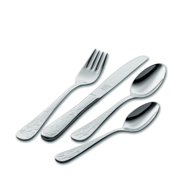 Couverts d'enfant Grimm's - 4 morceaux - Zwilling - Couvert de table - - La Guilde Culinaire