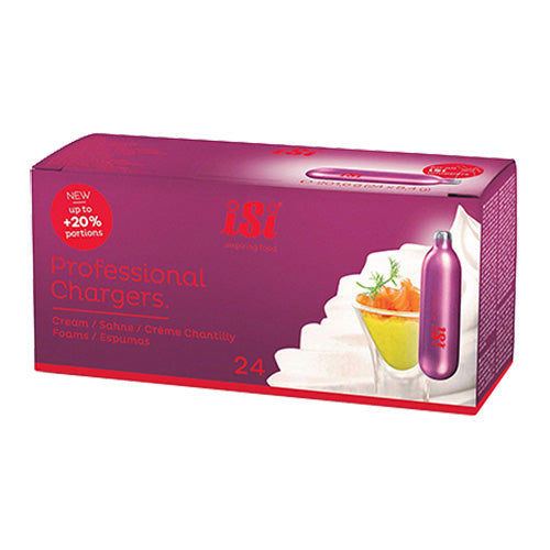 Cartouches N2O pour siphon ISI Boîte de 24 - ISI Siphon - Siphon - 072499 - La Guilde Culinaire