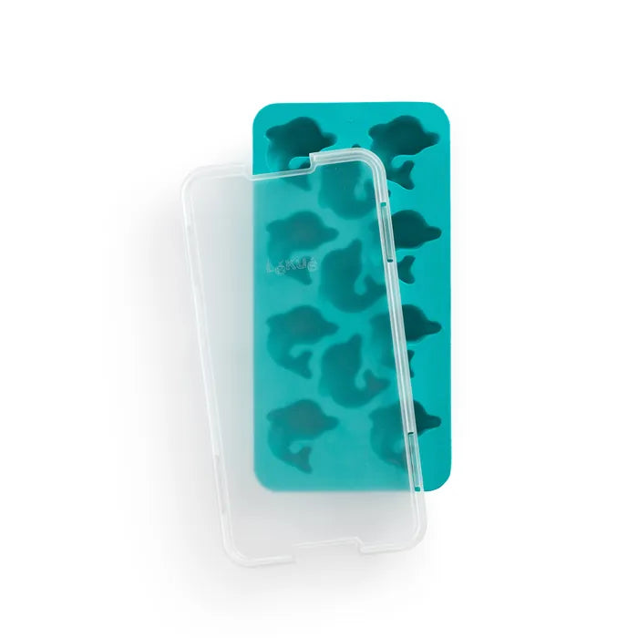 Bac à glaçons avec couvercle dauphin - Lékué - Contenant pour aliment - - La Guilde Culinaire