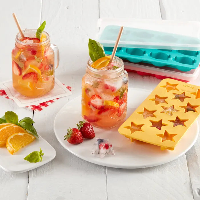 Bac à glaçons avec couvercle dauphin - Lékué - Contenant pour aliment - - La Guilde Culinaire