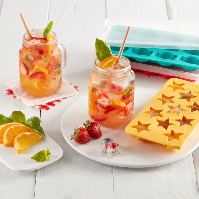 Bac à glaçons avec couvercle étoile - Lékué - Contenant pour aliment - - La Guilde Culinaire