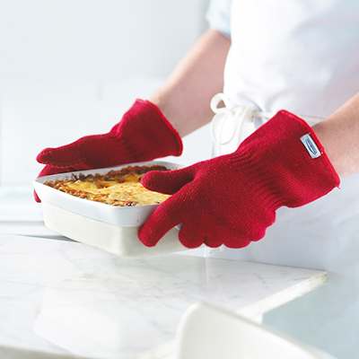 Ensemble de 2 gants de cuisine et bbq (rouge)    - Trudeau - Gant de cuisine - 