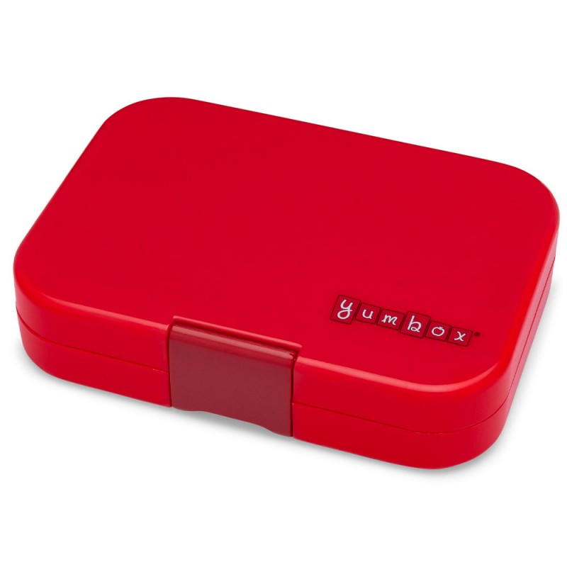 Yumbox Bento – Original – Wow Red avec plateau Funny Monsters (6 compartiments) - Yumbox - Boîte à repas - - La Guilde Culinaire