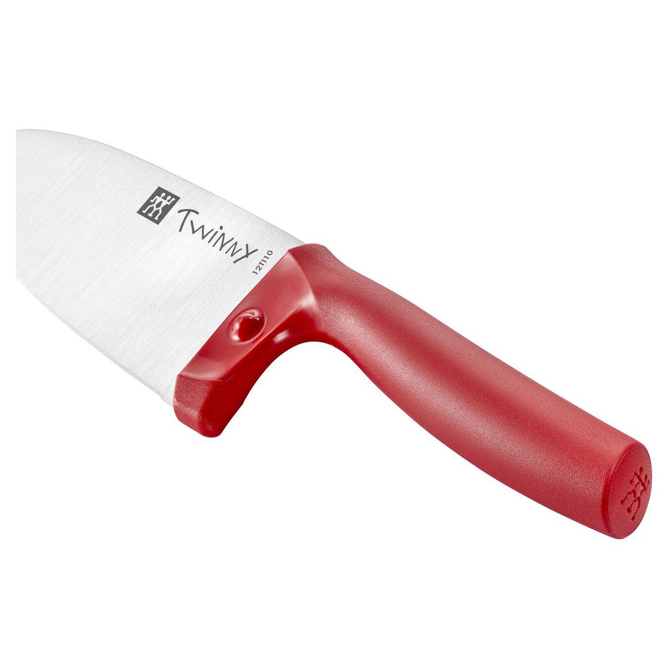 Couteau de Chef pour enfant rouge - 4" - Zwilling - Couteau pour enfant - - La Guilde Culinaire