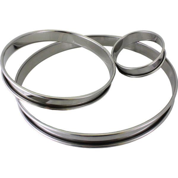 Cercle à Tarte en Inox 9 cm (3.54") - Gobel - Cercle à tarte - 824930 - La Guilde Culinaire