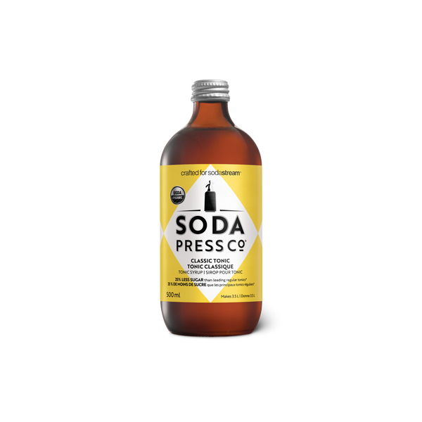 Tonic Classique Soda Press    - Sodastream - Saveur pour soda et eau gazeuse - 