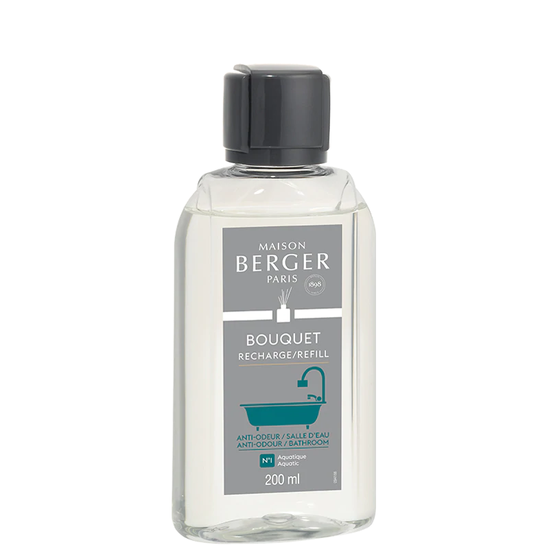 Recharge pour Bouquet Anti-odeur Salle d'eau - 200ml (6.7oz) - Maison Berger Paris - Recharge pour bouquet - - La Guilde Culinaire