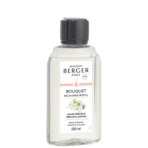 Recharge Bouquet Jasmin Précieux - 200ml (6.7oz)    - Maison Berger Paris - Parfums d'ambiance - 