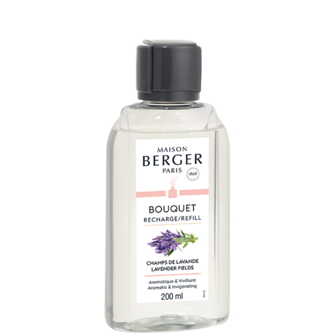 Recharge pour Bouquet Champs de Lavande - 200ml (6.7oz) - Maison Berger Paris - Recharge pour bouquet - - La Guilde Culinaire