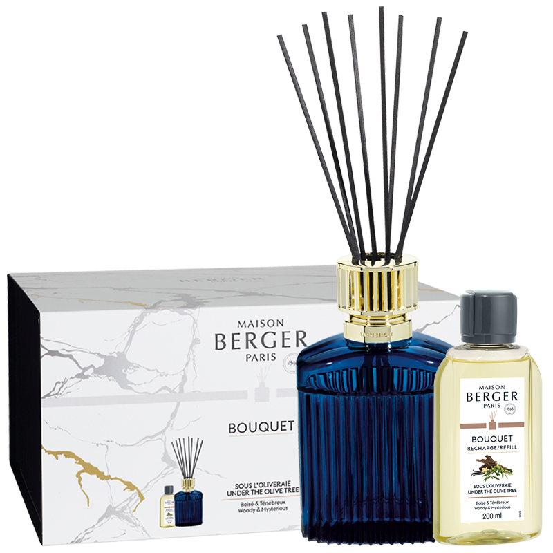 Bouquet parfumé Alpha Bleu Impérial * - Maison Berger Paris - Bouquet parfumé - - La Guilde Culinaire