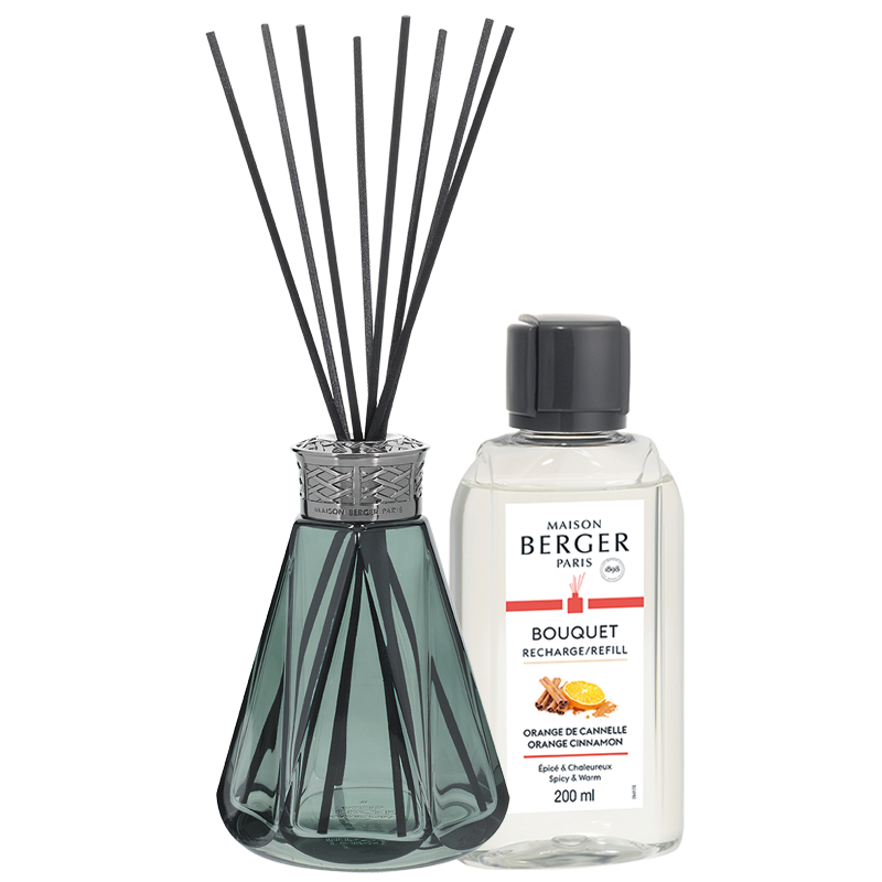 Bouquet parfumé Pyramide Vert Antique * - Maison Berger Paris - Bouquet parfumé - - La Guilde Culinaire