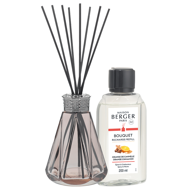 Bouquet parfumé Pyramide Rose Antique * - Maison Berger Paris - Bouquet parfumé - - La Guilde Culinaire