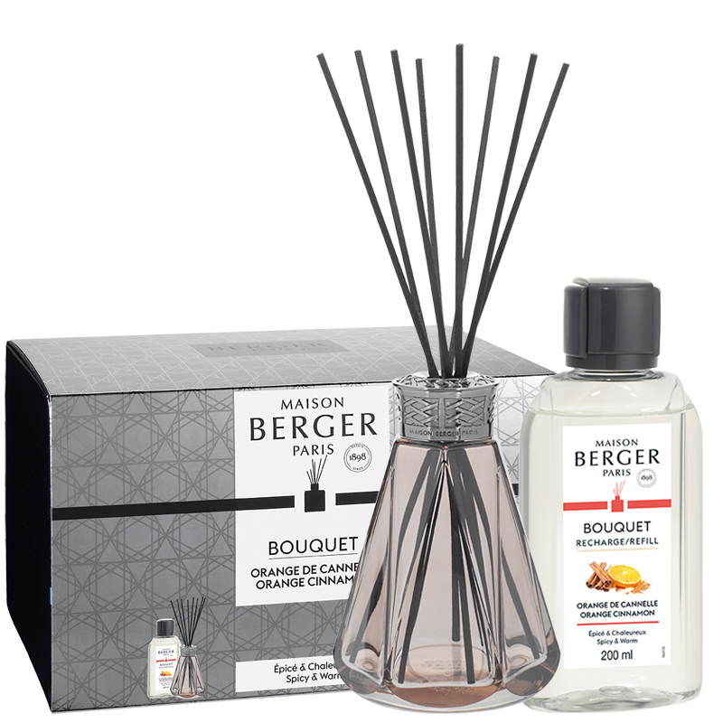 Bouquet parfumé Pyramide Rose Antique * - Maison Berger Paris - Bouquet parfumé - - La Guilde Culinaire