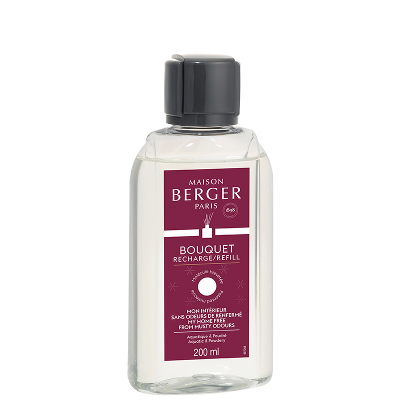Recharge pour Bouquet Mon Intérieur Sans Odeurs de Renfermé 200ml (6.7oz) ! - Maison Berger Paris - Recharge pour bouquet - - La Guilde Culinaire